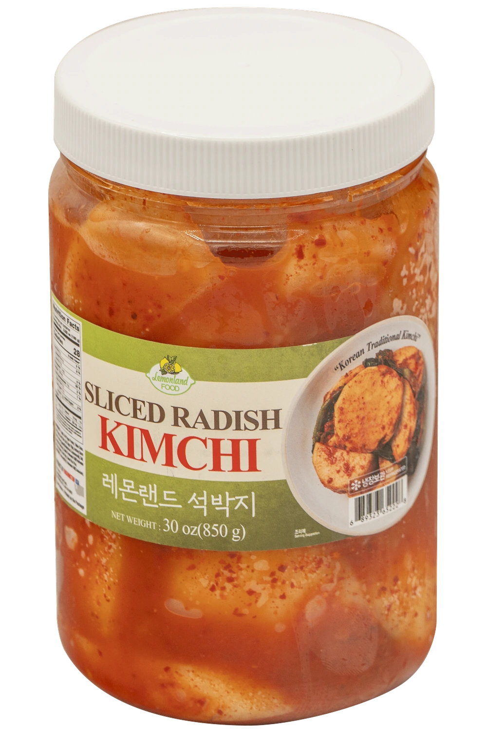 Lemonland Sliced Radish Kimchi - 30 oz (850 g)