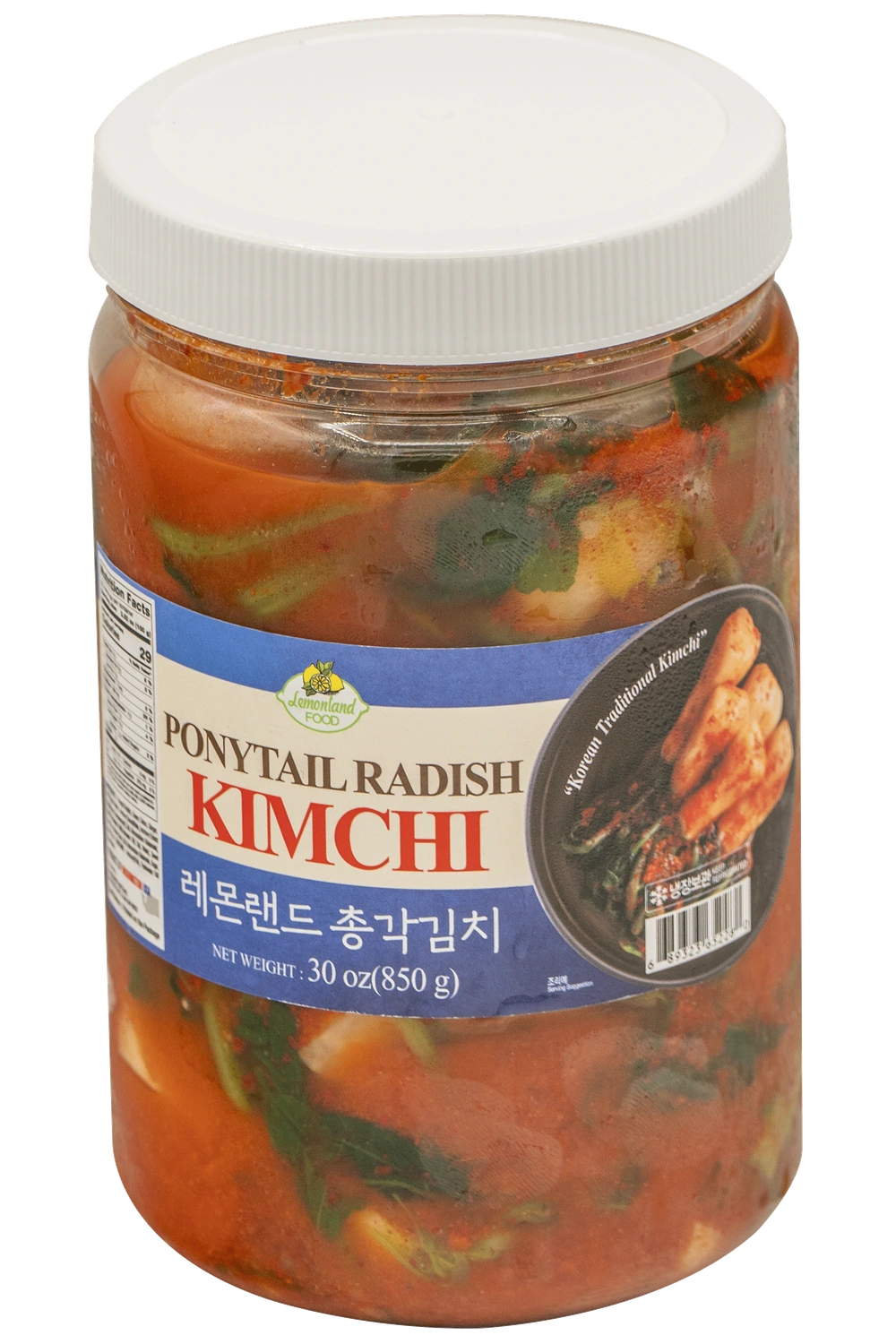 Lemonland Ponytail Radish Kimchi - 30 oz (850 g)